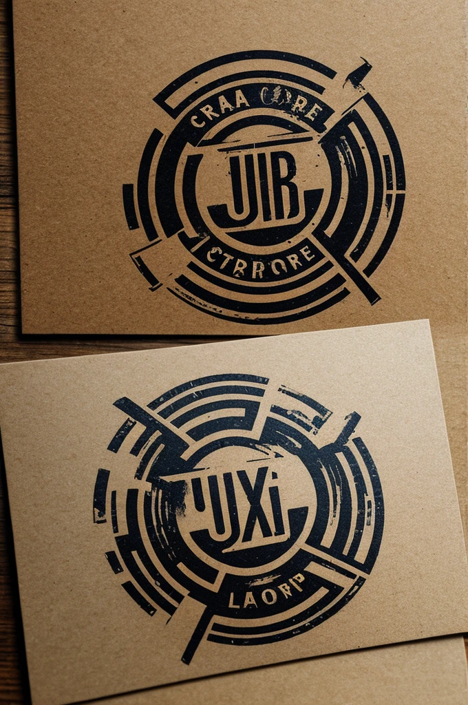 Create a stamp-type logo for an urban clothing store