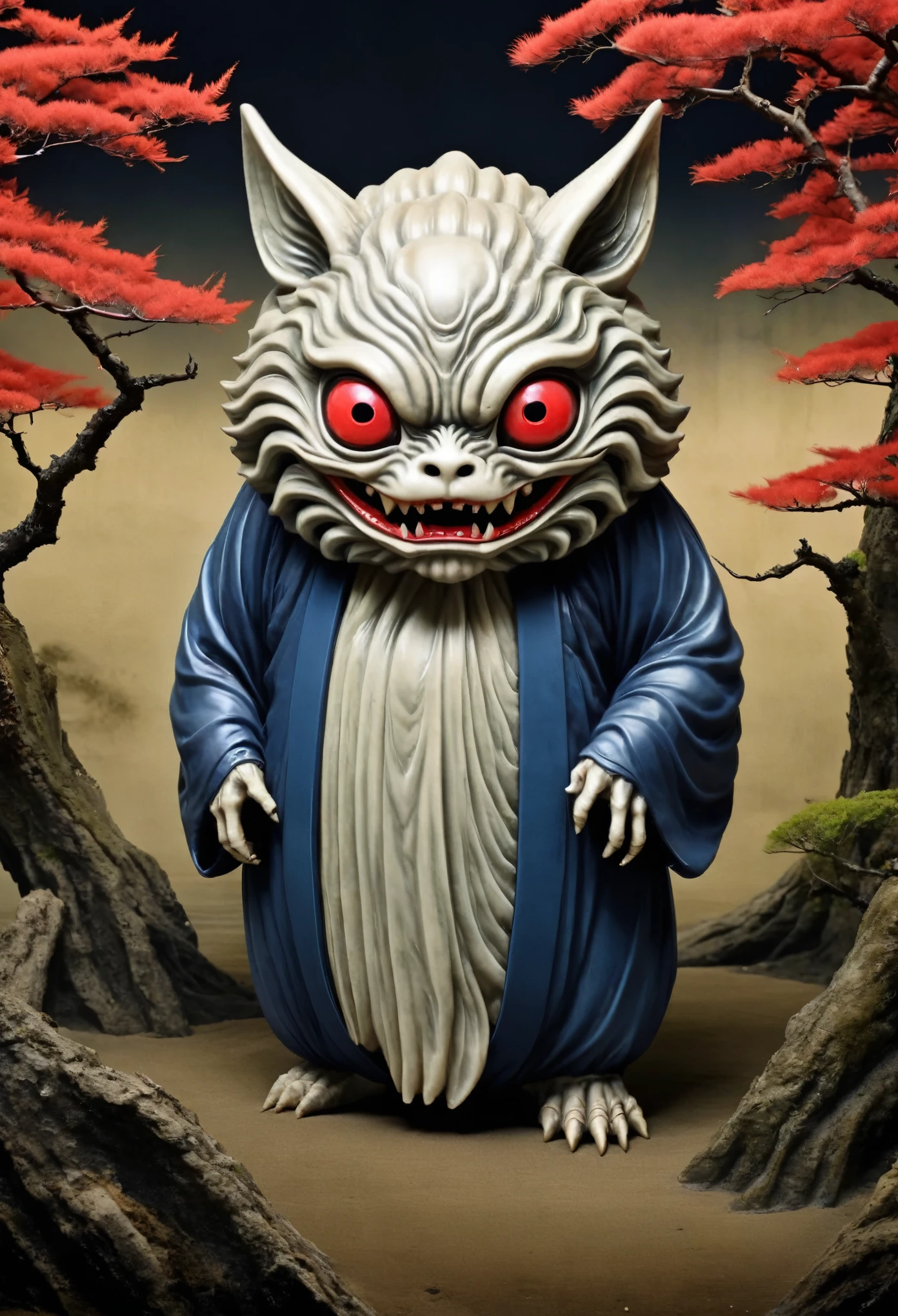 Japan Yokai Unknown Creature Creepy