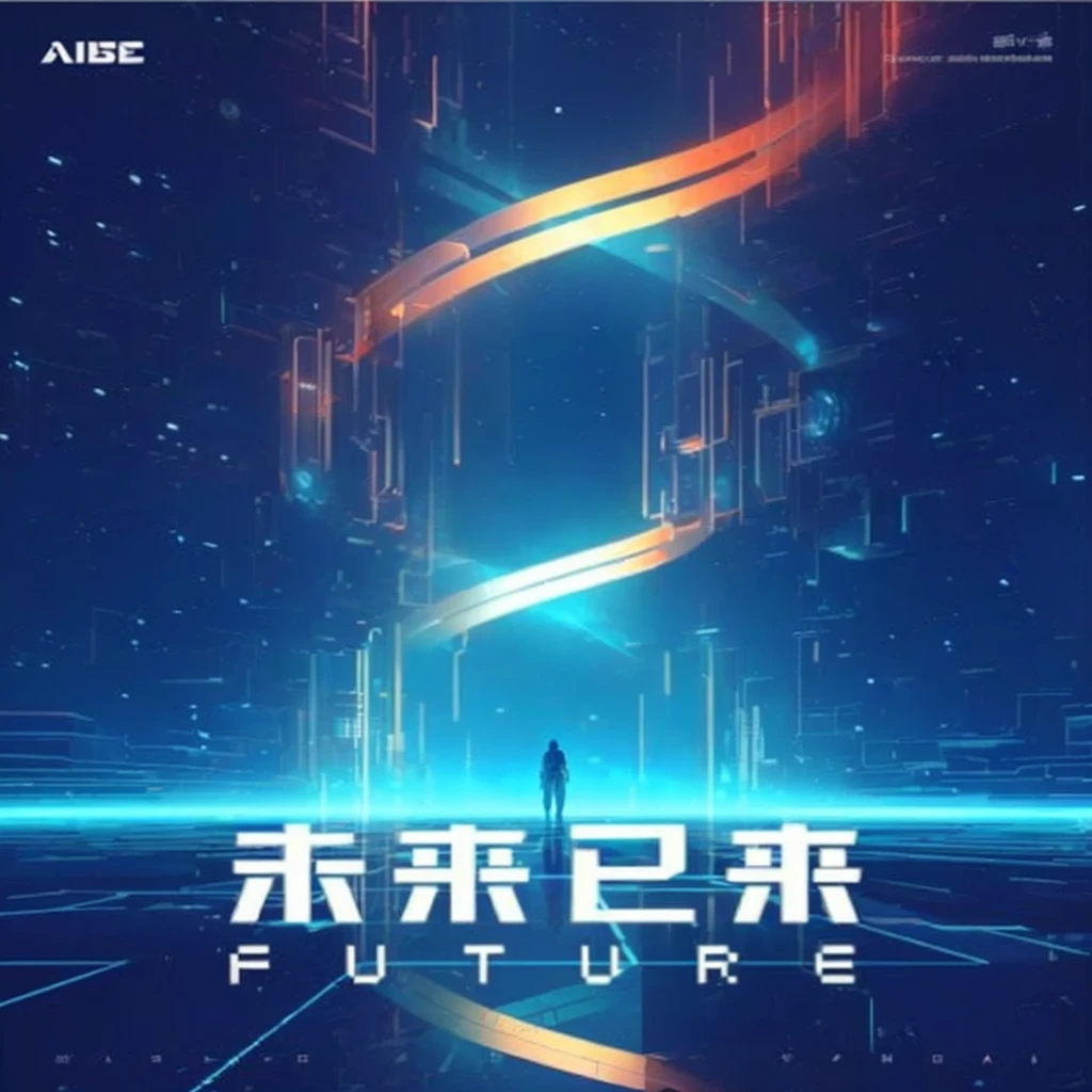 Poster for upcoming movies, future, by Zha Shibiao, future派海报, 2022 , in the future, Popular on cgstation, The encrypted metaverse, future派 NFT 卡牌游戏, Profile picture 1024px, yintion j - jiang geping, Artificial life, near future, future concept art