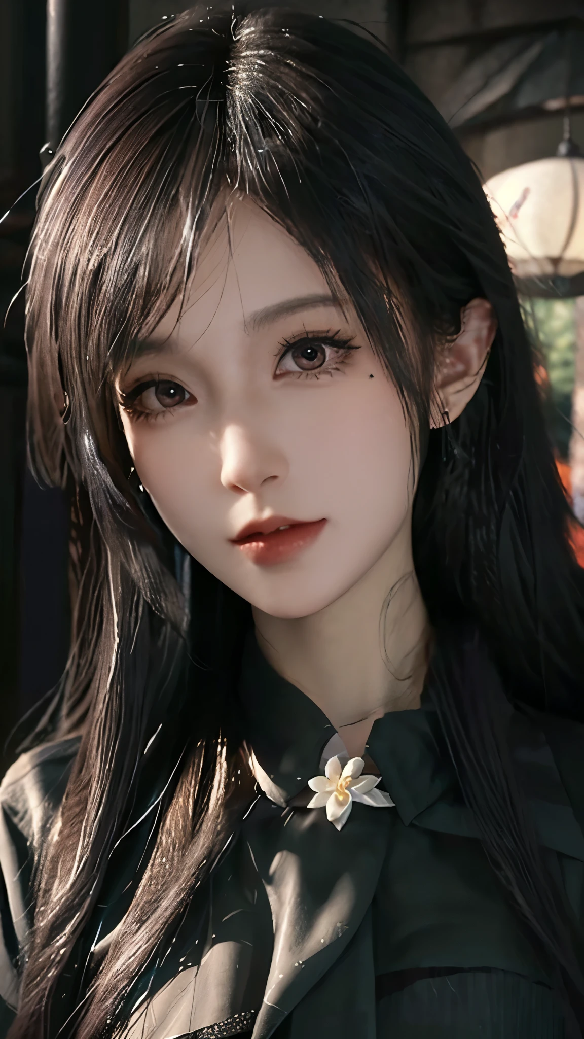 Light线追踪,{best quality},{ {masterpiece}},Extremely detailed 8k wallpaper,{Extremely refined},Colorful,Intricate details,realism,White tight shirt wrap,(detailed depiction of clothes),Cool white skin,(Apply blush carefully),1080P,sun,Soft,Smooth Light silver hair,The beauty of chaos,Light,Sense of Brokenness,皮肤Light滑如丝,3d,masterpiece,best quality,Illustrations are very detailed,beautiful eyes,Very delicate Light,Fine Light,Very detailed 8k CG wallpaper,Peach Blossom Eyes,Red pupil,Extremely refined女孩,8k wallpaper,best quality,noon,Pure beauty,Close-up half-length photo,White Chinese style telephoto lens,image(Front focus), (in the darkness:1.6), 大卫·霍克尼和阿尔方斯·穆夏的超realism女性肖像, Fantasy Art, Photo-realistic, Dynamic Lighting, Art Station, poster, Volumetric Lighting, Very detailed face, 4K, The award-winning, 1 girl, in the darkness, Deep Shadows, Low profile, Cowboy shooting, (Official uniform:1.4), Long hair, White hair