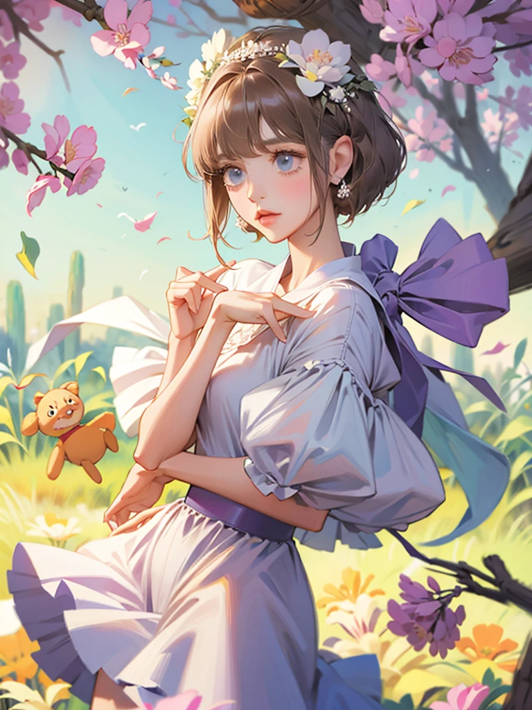 delicate Cute Girls 紫