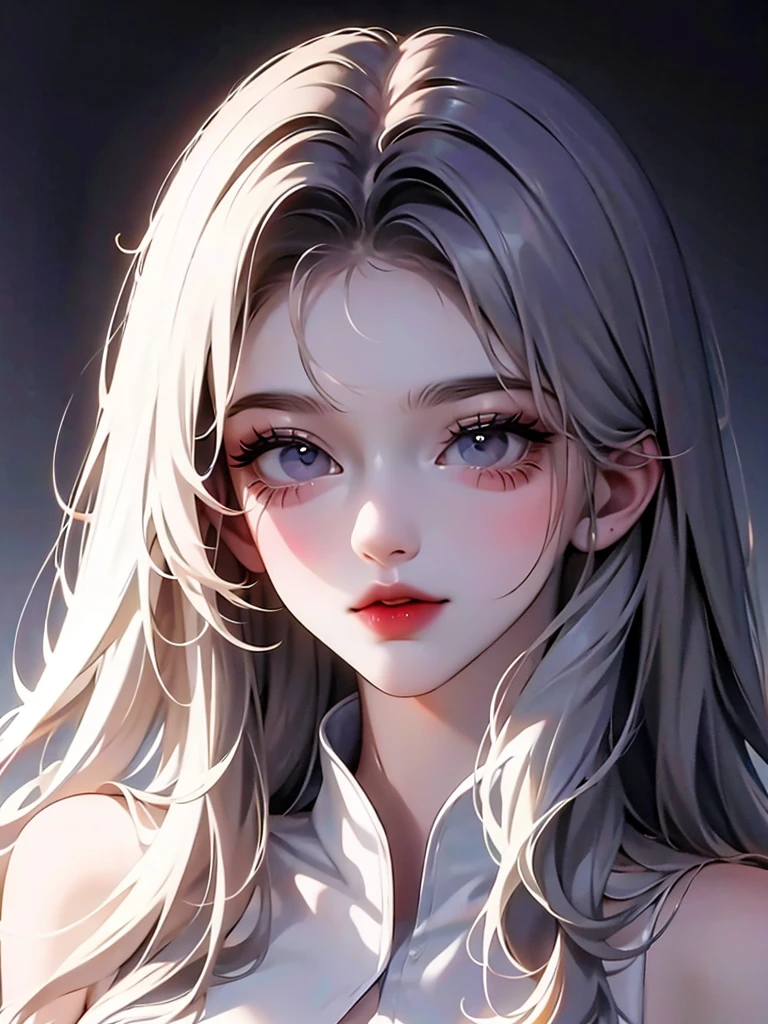 delicate　Big eyes　I have long hair　Cute girl　