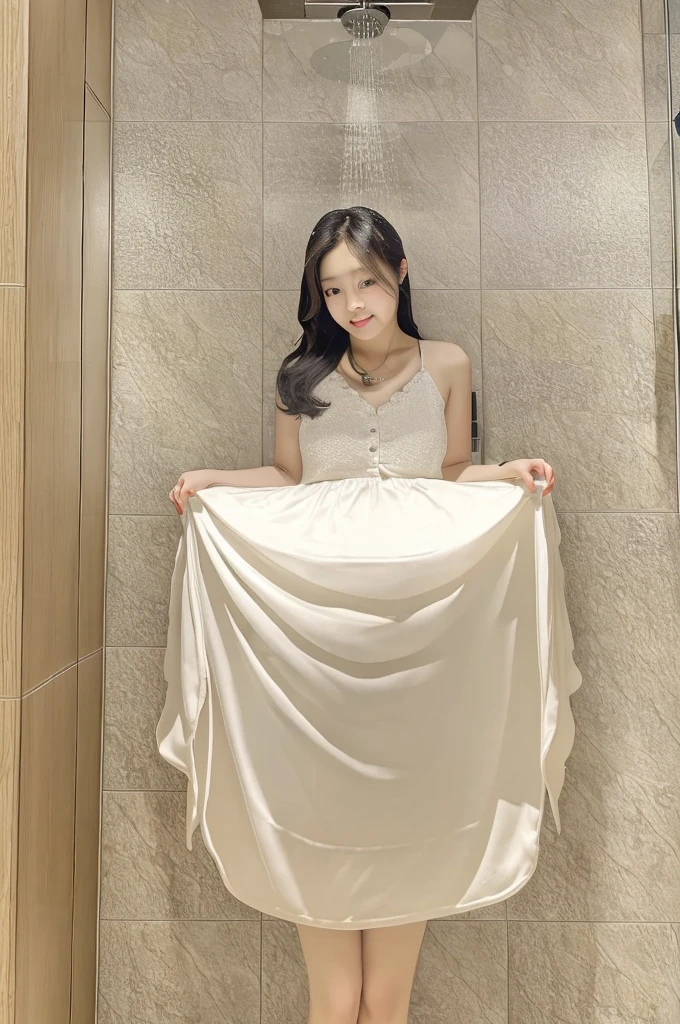 Masterpiece, 8k, high quality
Real pict, best quality, girl from korea, beautiful face, shower in the bathroom, sexy body, full body