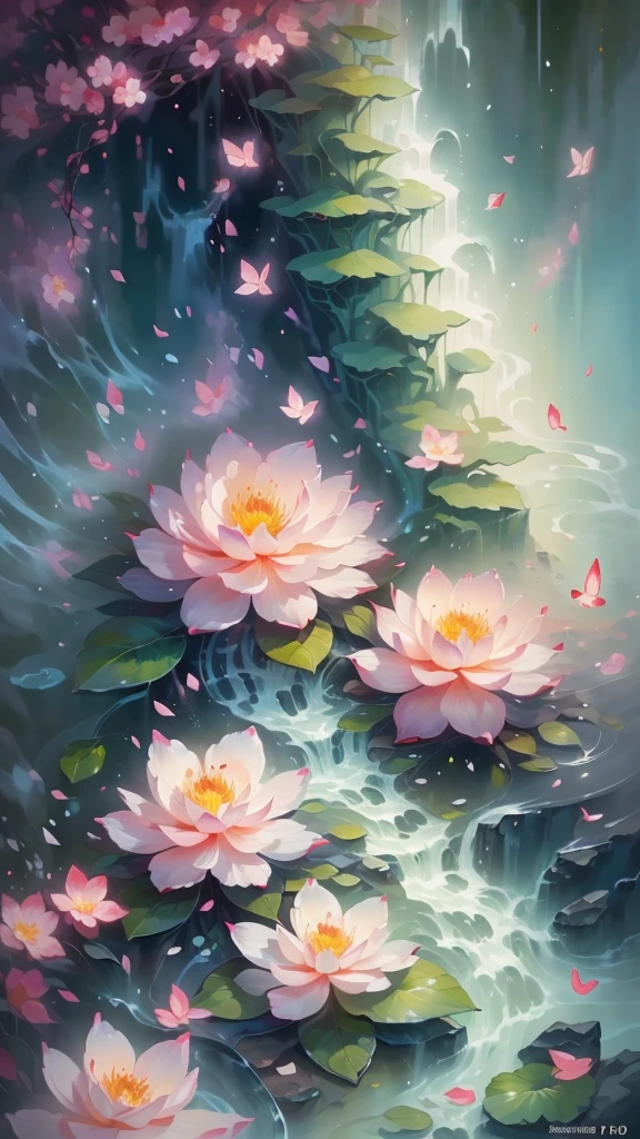 beautiful detailed garden, A blooming jasmine flower, Jasmine petals fluttering in the wind, Peaceful and tranquil scenery, Colorful natural scenery, (best quality, 4K, 8K, high resolution, masterpiece:1.2), Extremely detailed, (Practical, photoPractical, photo-Practical:1.37), (Encouraging:1.1), (pure, Vague:1.2), Dramatic Lighting, Vibrant colors, Amazing natural beauty