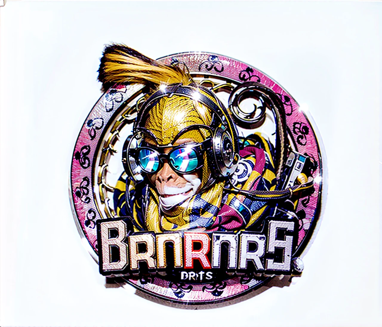 GIVE MUCH MORE REALISM TO THE MONKEY AND THE BANANA AND ITS DETAILS AND THE BRIGHT DETAILS REMOVE THEM JUST LIKE THE TEETH AND THE MONKEY PUT IN REAL HAIR 