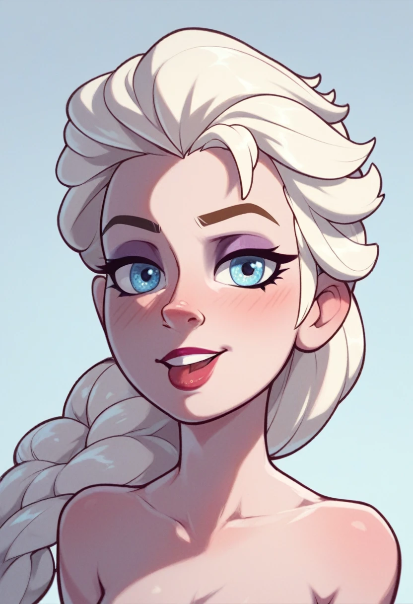 elsa, nudity