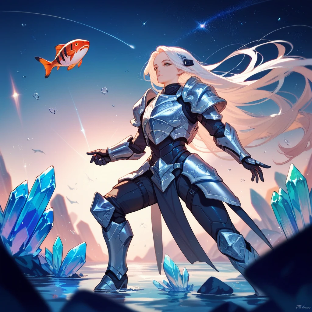 fish, armored, galaxy, crystal-like, (score_9,score_8_up,score_7_up,score_6_up,score_5_up,score_4_up)
