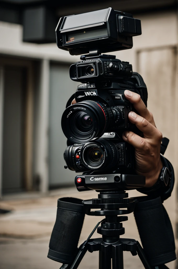 Journalist camera as a weapon