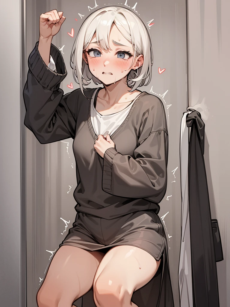 Not a man, Clothes that you're not embarrassed about, not ugly face, not sad expression , Not erotic , Not fantastic , No breasts , Not excited , Not in heat , Far from climax , Never show , Do not drip , not wet , Nothing NSFW , My heart isn't beating fast , not dynamic , Not short