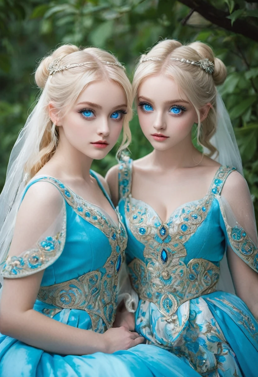 beautiful pair of azure eyes