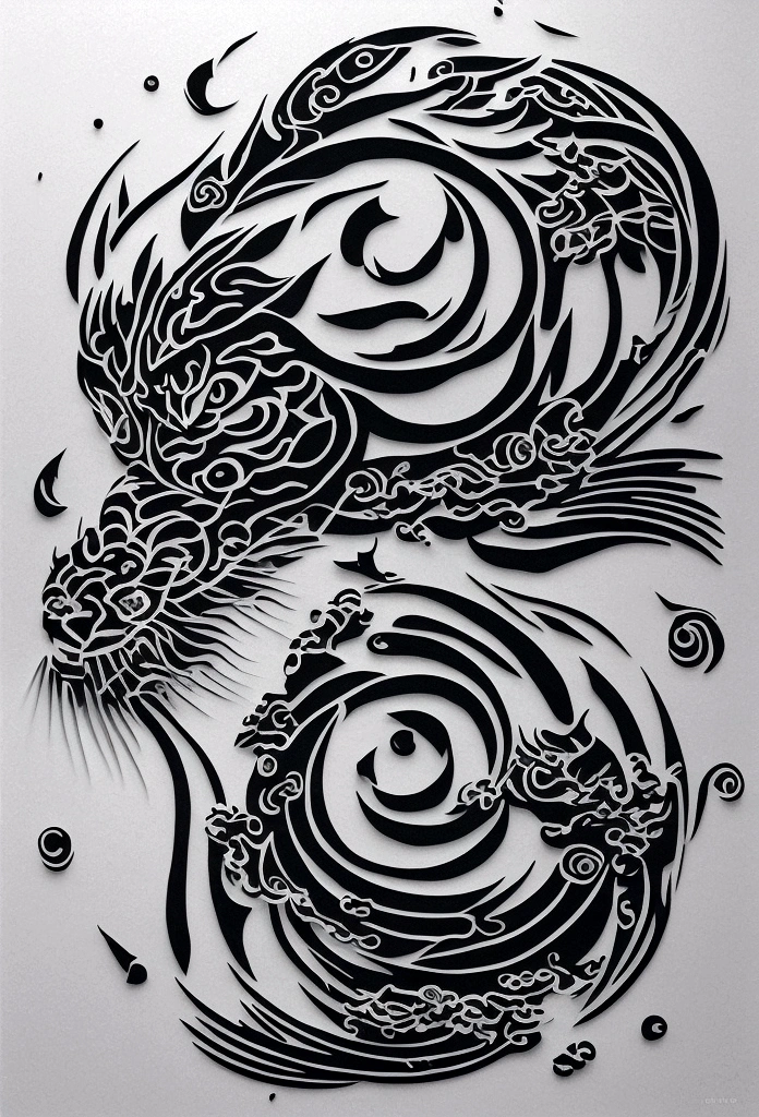 Chinese tattoo,Mid-Autumn Festival pattern,Festive pattern