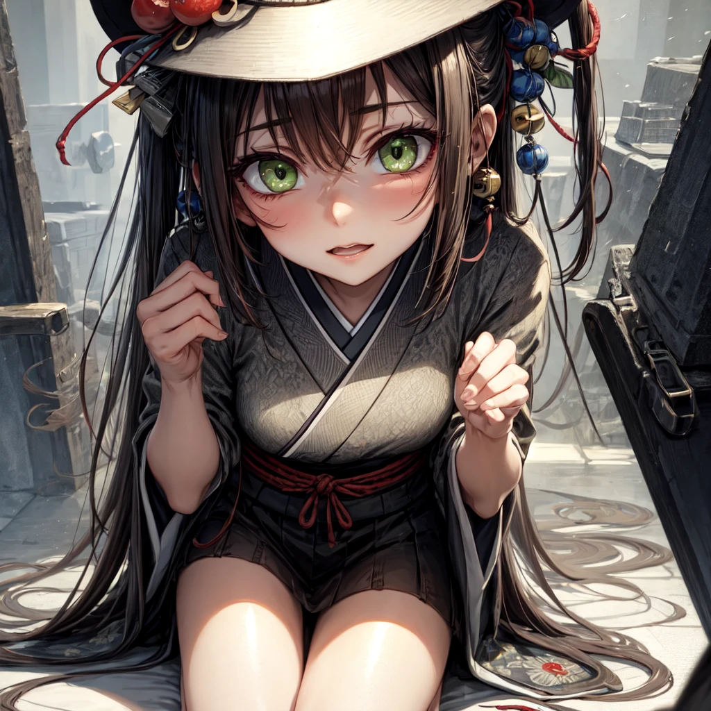 Demond japanese green eyes,
High cuality