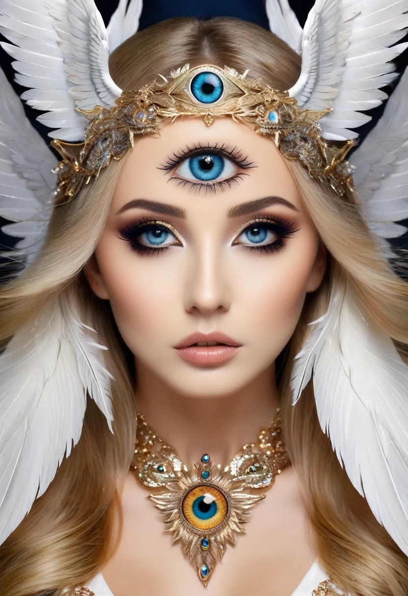 eight winged angelic eye