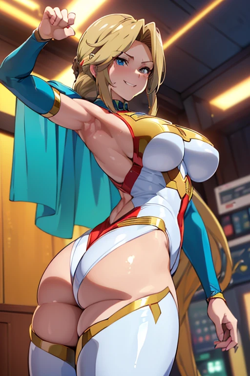 8K(Plug Suit:1.5)8K(Plug Suit:1.7)
Masterpiece(woman,Huge boobs, Very red lips highlighting huge breasts,Big Ass,細いウエスto,Long legs,Greenish blue eyes,Blonde )
8K(Huge Ass:1.4 )8K(スtoレ-to:1.9 )
8K(Photo album:1.5)
8K(Anime Style,A floppy smile,What we are looking for,Face mischievous face,The facial expression is accurate:1.7) 8K(Anime Style,The facial expression is accurate)
8K(Tight fit:1.5)
8K(Model standing :1.3 ),
8K(Pubic setae:1.5)
8K(Coarse armpit hair:1.5)
8K(37 years old)