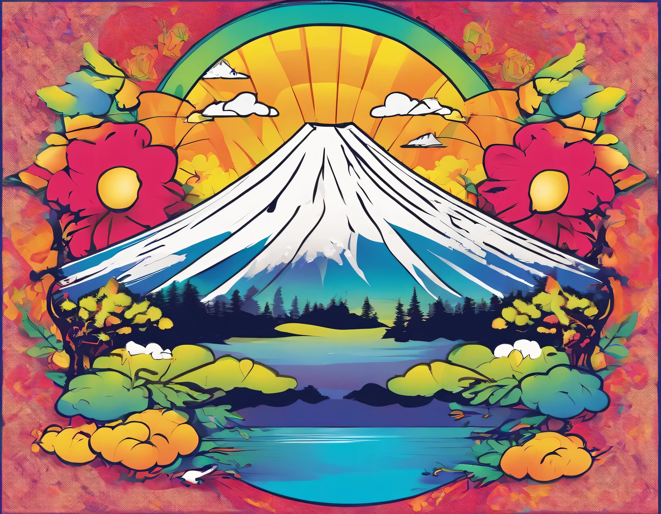 Lucky charm, illustration of "Tsuruga and Mt. Fuji" in Japan


"The ""Tsuruga and Mt. Fuji"" is a rainbow-colored design with gradation."

to call for fortune-call for fortune-call for fortune-call for fortune-call for fortune

Very gorgeous

The crane and Mt. Fuji are smiling.
A gorgeous design that brings happiness to the viewer

Pretty cool
chic and modern design

White background

4k