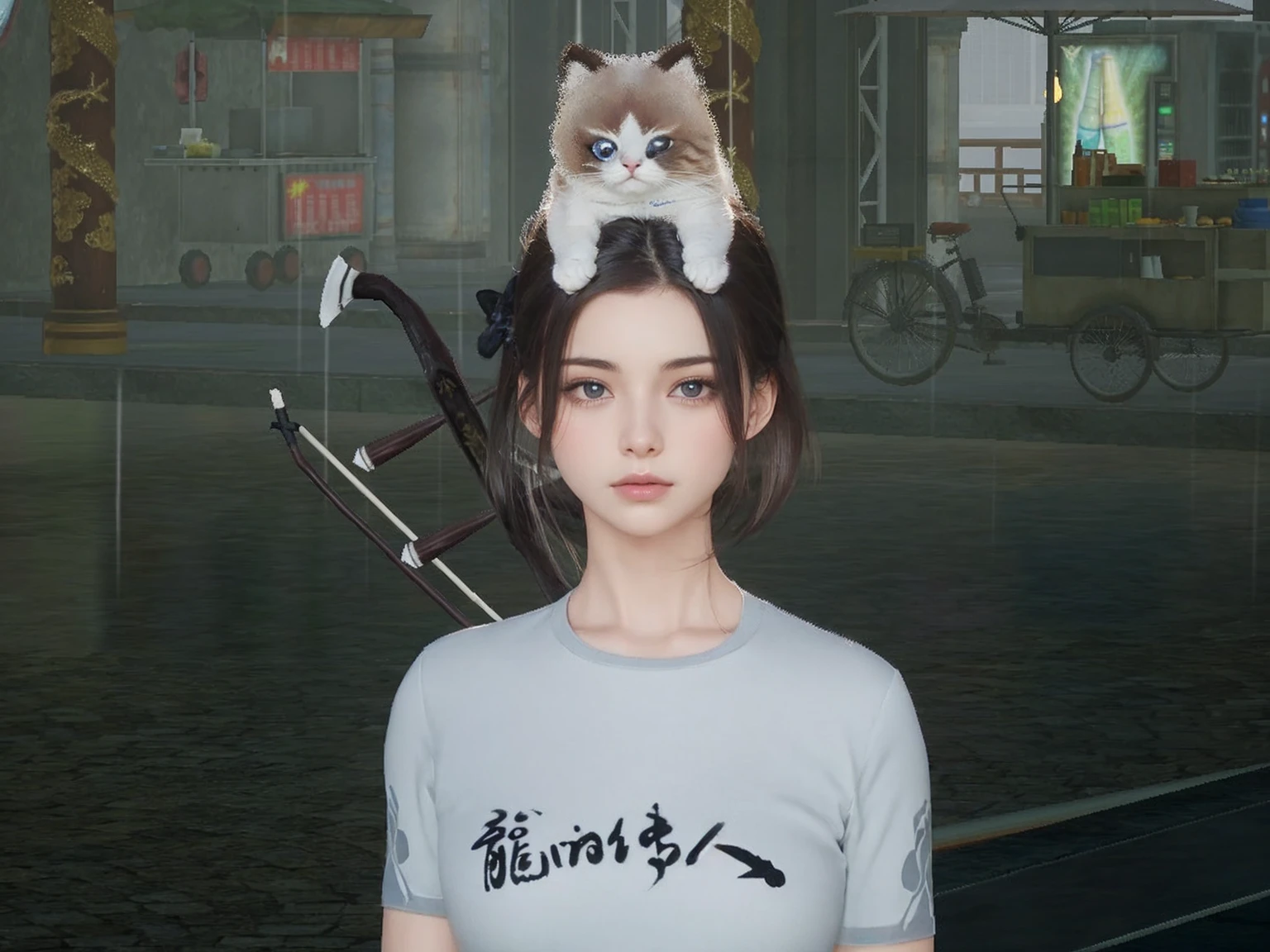 Similar and perfect. Hair detail, beauty girl, aesthetic, perfect and Beautifull face girl. DETAIL FACE, detail and simetris nose and eyes. HAIR DETAIL, 4k, HD, cat details hd