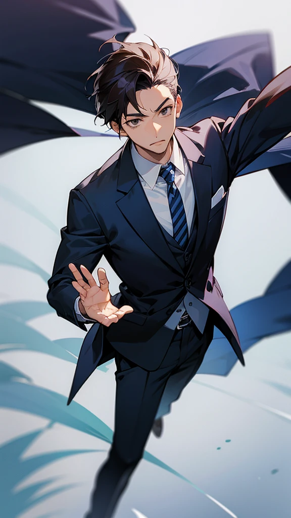 Gojo Satoru wears a suit