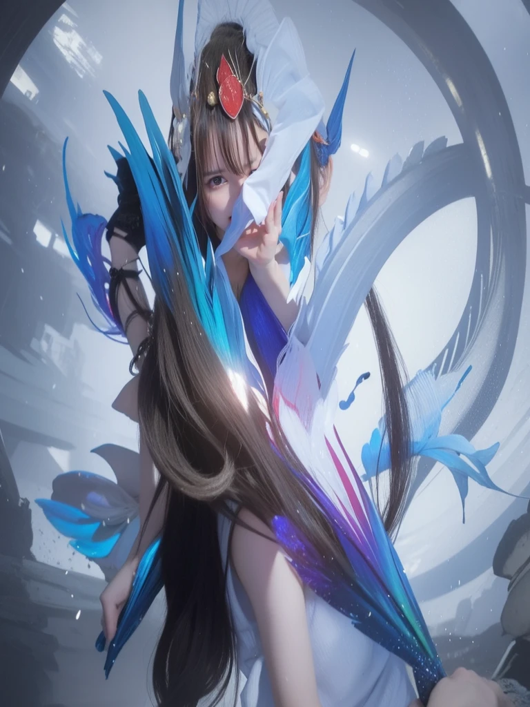 (8k, RAW photo:1.2),best quality, ultra high res,dramatic angle,(fluttered detailed color splashs), (illustration),(((1 girl))),(long hair),(rain:0.9),(hair ornament:1.4),there is an ancient palace beside the girl,chinese clothes,(focus on), color Ink wash painting,(color splashing),colorful splashing,(((colorful))),(sketch:0.8), Masterpiece,best quality, beautifully painted,highly detailed,(denoising:0.6),[splash ink],((ink refraction)), (beautiful detailed sky),moon,highly,detaild,(masterpiece, best quality, extremely detailed CG unity 8k wallpaper,masterpiece, best quality, ultra-detailed),(Lycoris radiata),