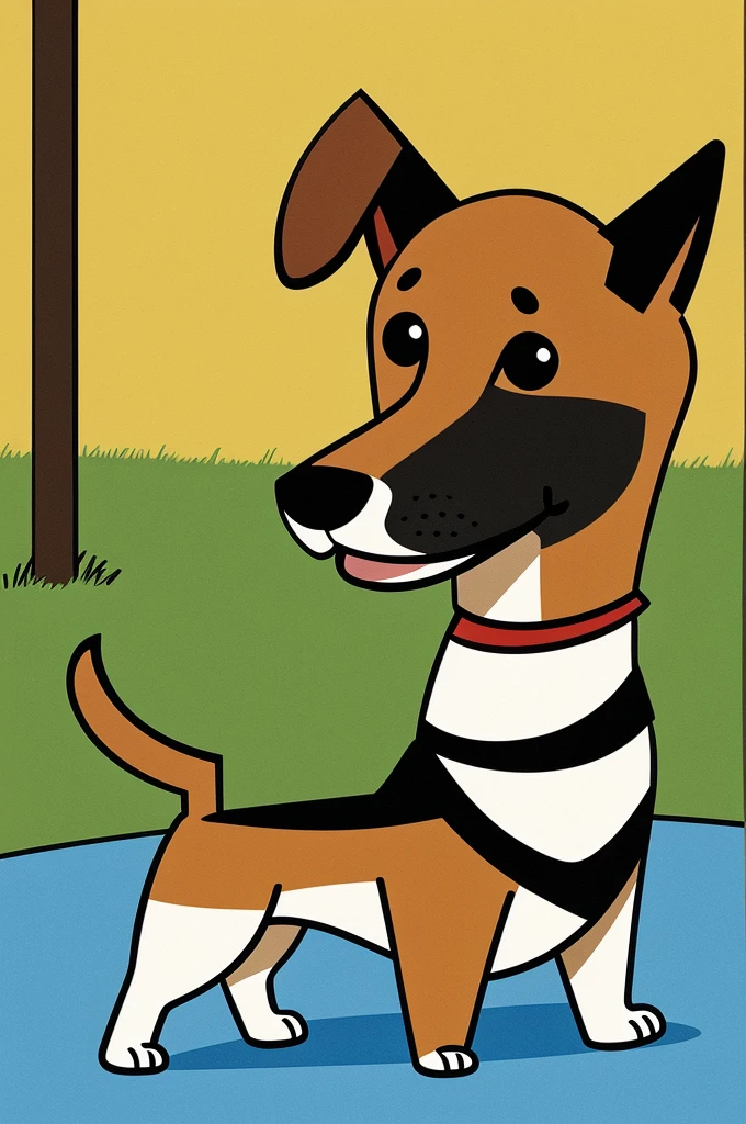 Illustration for the cartoon A Dog&#39;s Life 