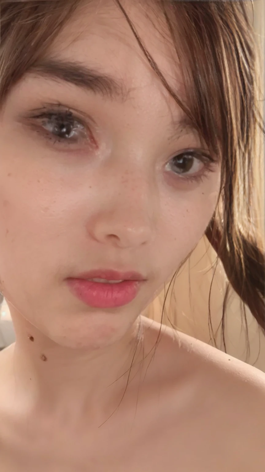 woman, beautiful girl, 、 , Realistic skin of the highest quality, Eyes are focused, 20-year-old, Sticking out tongue, Focus on the mouth, Open your mouth, Long Tongue, saliva, Open your mouth , You can see inside the mouth, Open your mouth  舌を突き出す, Realistic tongue、Provocative eyes、Looking up、Tempting、Wearing glasses