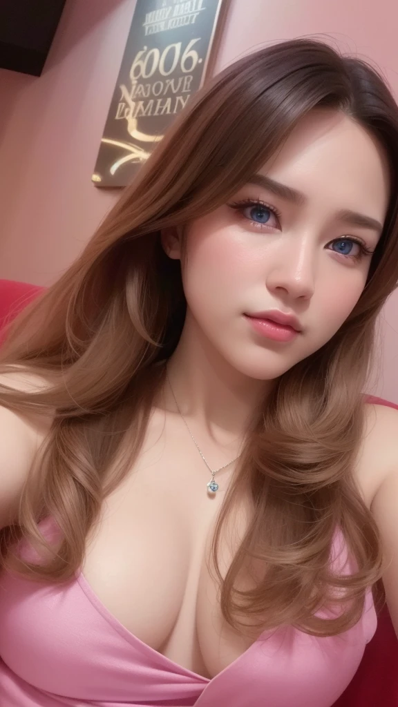 Beautiful big breastokeh), indoors, detailed luxury living room, gentle and charming beautiful goddess, Korean(kpop-idol), solo, necklace, oval face, double eyelids, smart, good hands, good feet, Natural, (from below angle), (glossy skin:1.05), ((low angle)), Perfect figure, (64k, UHD, RAW photo, best quality, masterpiece:1.4), (realistic, photo-realistic:1.37), ultra high res, photon mapping, radiosity, physically-based rendering, professional soft lighting, blue eyes, purpel hair