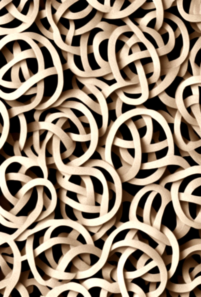 Simple Chinese knot pattern
