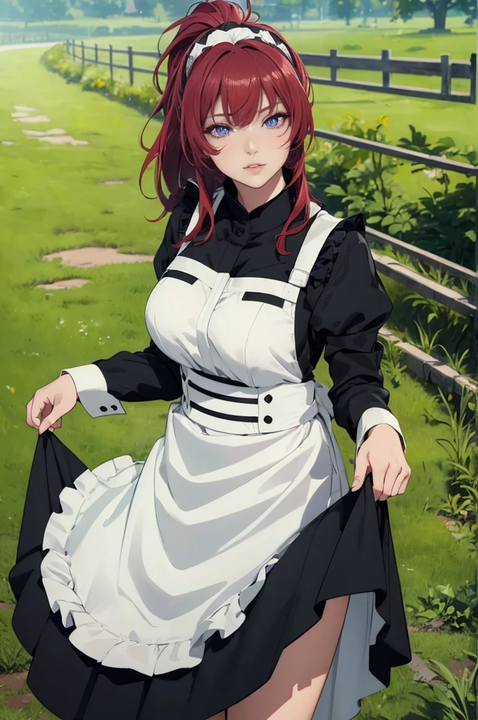 ((1girl, solo)), beautiful body, (perfect anatomy, perfect body, perfect hands, perfect legs), natural proportions, sexy body, large breasts BREAK
red hair, ponytail, ((extremely detailed face)), purple eyes, (beautiful detailed eyes:1.6), (realistic pupils, realistic iris:1), expressive eyes, looking at viewer, (clear eyes:1.3), (hyperrealistic:1.2), (detailed skin texture:1.2), smooth skin, smile, open mouth, (detailed lips:1.2), (attractive lips:1.1), (glossy lips:1.1), perfect face, perfect eyes BREAK
(masterpiece:1.5), anime-style, top quality, best quality, (beautiful and aesthetic:1.2), (ultra detail:1.5), Ultra-detailed depiction, Ultra-precise depiction, extremely detailed 8k illustration, high resolution, (highly detailed shading:1.2), (realistic lighting:1.4), perfect lighting, vibrant colors, dynamic tones, striking hues, 8k, absurd resolution, perfect shadows, hdr, UHD, ambient lighting, realistic, ultra-realistic, photo realistic, highly detailed, rich detail, luminous colors, fine texture, intricate design, professional illustration, (soft light:1.2), (illustration:0.7)