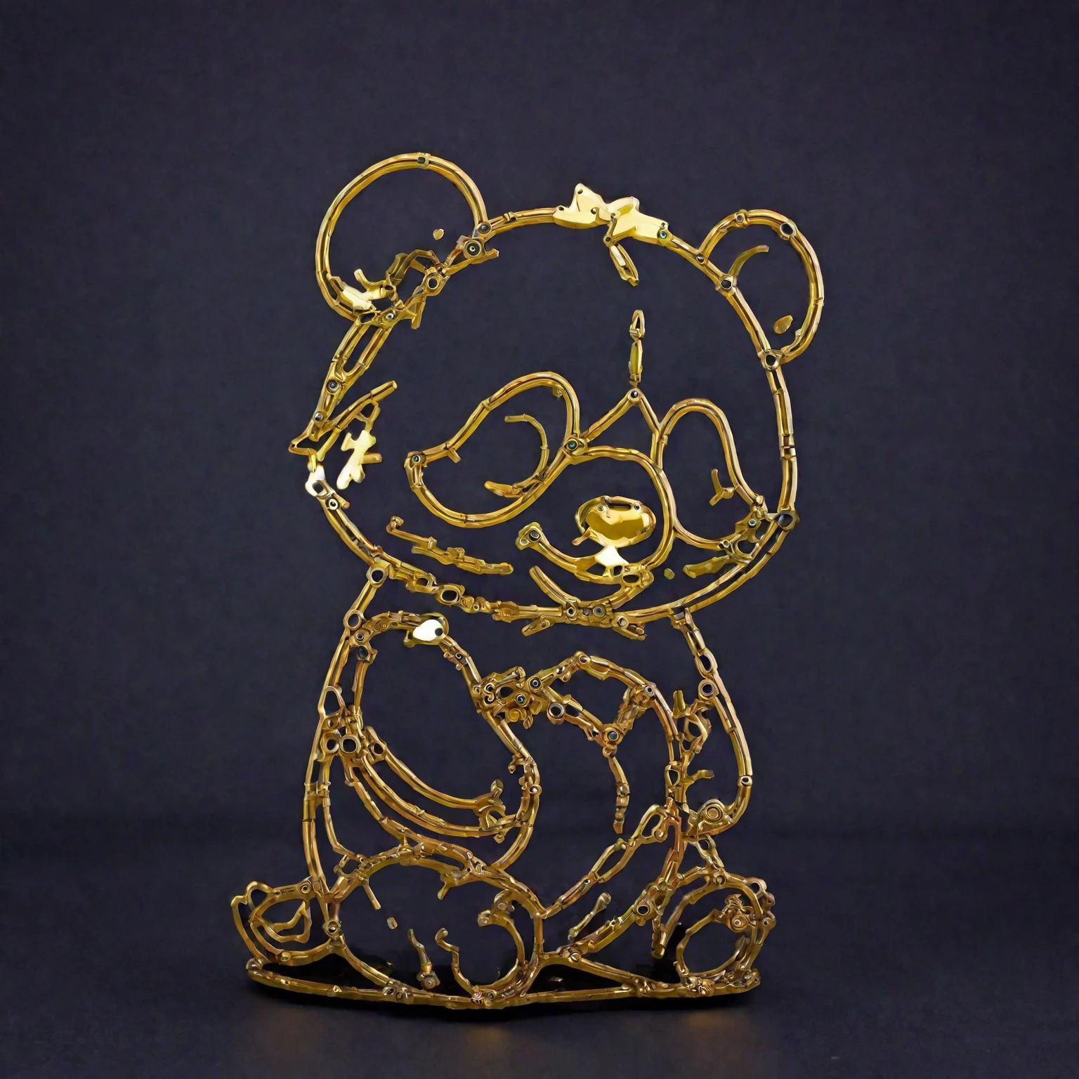 A mechanical panda, cool