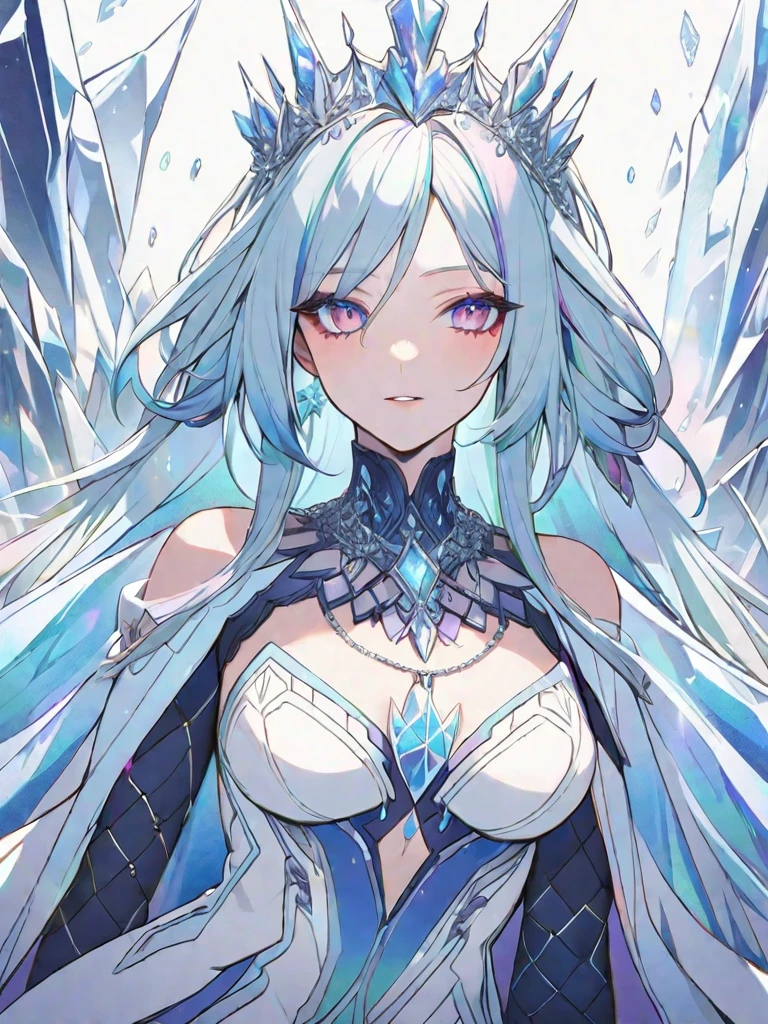 ((masterpiece、top-quality、Official art、Beautifully Aesthetic:1.2))、(the golden ratio:1.2)、(ultra-detailliert:1.3)、(1girl in:1.3)、(Fractal Art:1.3)、(Glitter pupils)、((Half Blue:1.2、Half dark blue:1.5))、(heterochromia iridilue right eye and light blue left eye)、((A smile))、(Hyper-detailing), ((delicate detail)), (intricate detailes), ((ciinematic light, best quality backlight)), ((The best lighting, extremely delicate and beautiful)), (ray trace reflection、brilliance)、((glowing aura))、((Radiant hair))、((The ultra-detailliert))、((night sky full of stars))、(Shining eyes:1.5),(Crystal pupil:1.2),(Big eyes)、(Crystals in the eye),(Round glasses)、((High School Uniformeautidful eyes))、((shinny hair))、((Glossy hair))、Light reflected in the hair