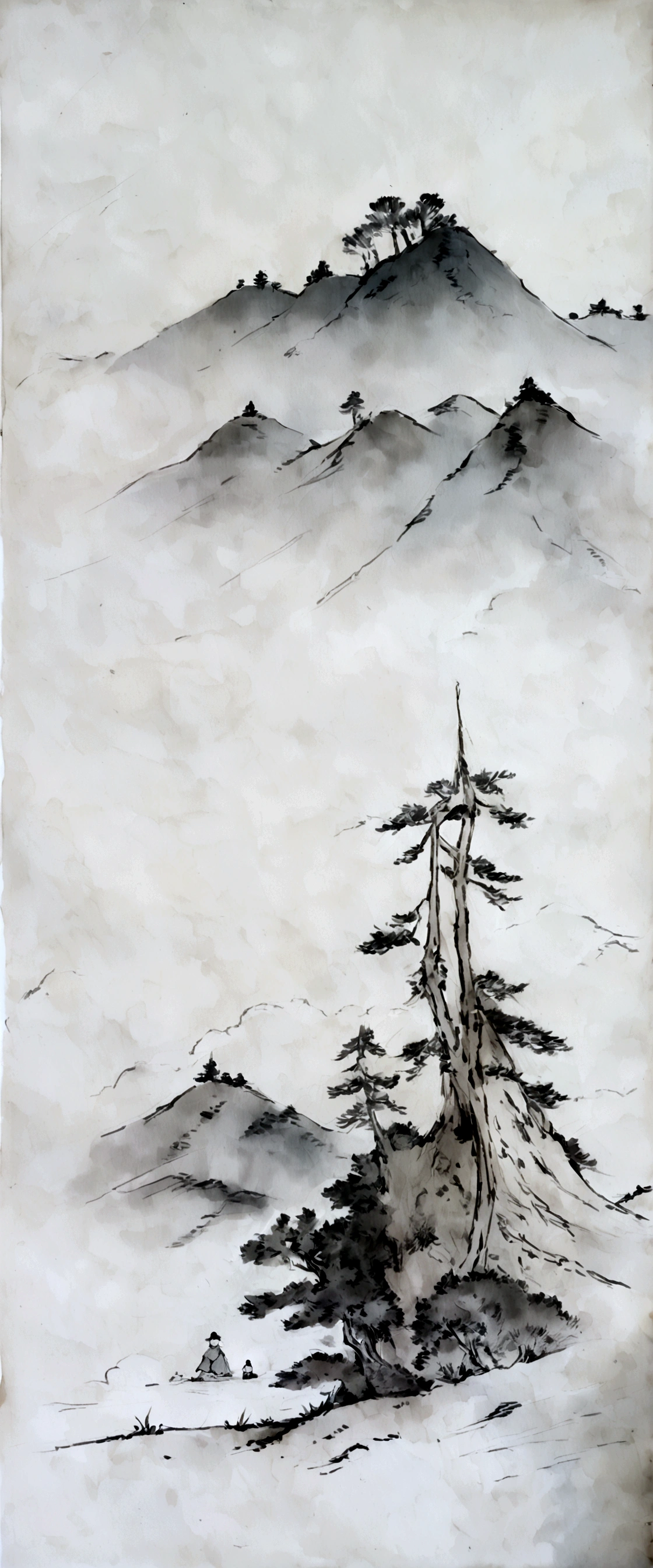 Landscape, Muromachi Period Bunsei