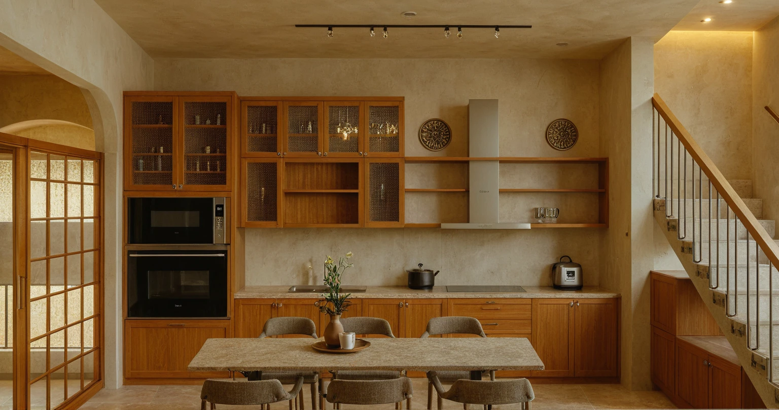 interior of kitchen, kitchen cabinet, kitchen island, oven, microwave, fridge, rice cooker, dish washer, kettle, stove, sink,Mediterranean style, (high detailed ornament
furnitures:1.2), beautiful sculpture detail,(dayligting), Nice lighting design, (only one beautiful Chandelier),nice lighting
from lamps,(high detailed skin:1.2), 8k uhd, dslr, soft lighting, high quality, film grain, Fujifilm XT3
