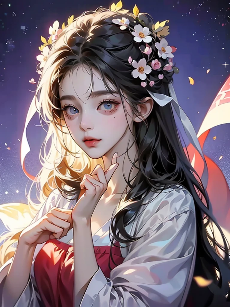 delicate　Big eyes　I have long hair　Cute girl　笑う　パステルカラー
