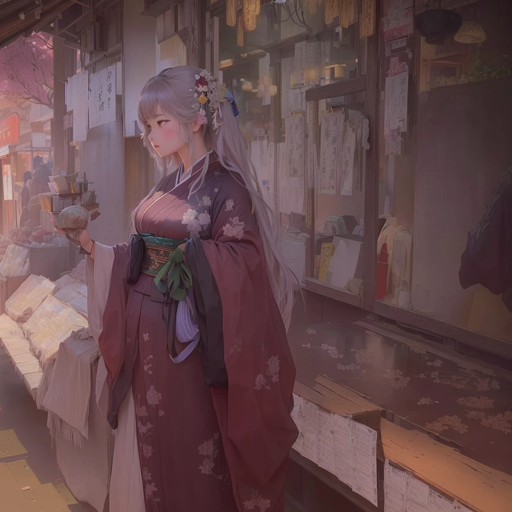 Anime-style painting of a woman in a kimono inside a store, Painted in an anime artist's studio, Gwaiz, artwork in the style of Gwaiz, Created by Anime Painter Studio, Gwaiz on pixiv artstation, Mysterious Coffee Shop Girl, Gwaiz on artstation pixiv, by Shimo, Zerochan Art 1. Scenery and Cityscape in the Early Meiji Era
After the Meiji Restoration, Japan underwent rapid modernization and civilization. Consequently, many changes and reforms occurred. Below is a detailed explanation of the scenery, appearance of the poor, occupations, and cityscapes in the early Meiji period (1868 to the early 1880s).
2. Appearance of the Poor
Life for the impoverished and lower classes remained harsh. In particular, in urban areas, people migrated from rural areas or unemployed artisans gathered, intensifying competition in the labor market. Many of them struggled with poverty, often residing in slums or around temples.
3. Occupations
Meiji early Japan witnessed a diversification of occupations. Traditional agriculture and handicrafts were accompanied by the rise of modern industry and commerce. Particularly in urban areas, factory workers, shop clerks, and transporters increased, giving rise to new professions. However, many in these occupations endured harsh working conditions.
4. Influence of Civilization and Enlightenment
During the Meiji era, Western cultural influences spread rapidly. Changes in clothing, dietary habits, and the proliferation of Western-style architecture advanced, especially in urban areas. Conversely, this development posed a threat to traditional culture and lifestyles, resulting in societal upheaval and adaptation challenges.
5. Social Change and Policy Influence
While promoting modernization policies, the government also addressed poverty and social issues. Legislation for labor protection and charitable activities to aid the poor were implemented. Nevertheless, living conditions for the impoverished scarcely improved.
The early Meiji period marked a rapid transformation in Japan, with complex social landscapes involving challenges faced by the poo