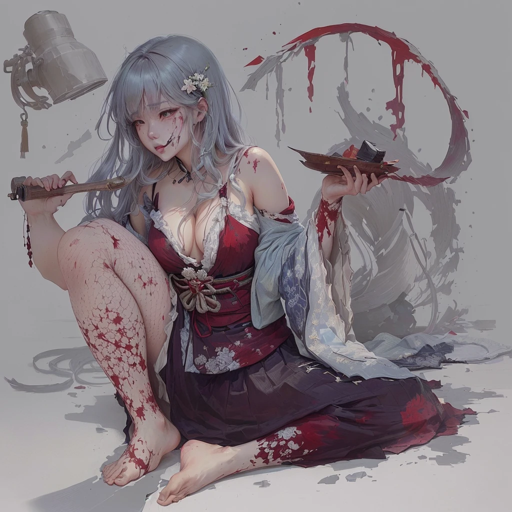 Anime-style illustration of a woman with blood on her face and legs, Bloodstained + Concept Art, gapmoe Yandere grimdark, Devil Anime Girl, Yandere intricate, gapmoe Yandere, Yandere, Anime Monster Girl, Zerochan Art, by Shimo, digital art on pixiv, Pale woman covered in blood, Devil Girl, pixiv 1. Scenery and Cityscape in the Early Meiji Era
After the Meiji Restoration, Japan underwent rapid modernization and civilization. Consequently, many changes and reforms occurred. Below is a detailed explanation of the scenery, appearance of the poor, occupations, and cityscapes in the early Meiji period (1868 to the early 1880s).
2. Appearance of the Poor
Life for the impoverished and lower classes remained harsh. In particular, in urban areas, people migrated from rural areas or unemployed artisans gathered, intensifying competition in the labor market. Many of them struggled with poverty, often residing in slums or around temples.
3. Occupations
Meiji early Japan witnessed a diversification of occupations. Traditional agriculture and handicrafts were accompanied by the rise of modern industry and commerce. Particularly in urban areas, factory workers, shop clerks, and transporters increased, giving rise to new professions. However, many in these occupations endured harsh working conditions.
4. Influence of Civilization and Enlightenment
During the Meiji era, Western cultural influences spread rapidly. Changes in clothing, dietary habits, and the proliferation of Western-style architecture advanced, especially in urban areas. Conversely, this development posed a threat to traditional culture and lifestyles, resulting in societal upheaval and adaptation challenges.
5. Social Change and Policy Influence
While promoting modernization policies, the government also addressed poverty and social issues. Legislation for labor protection and charitable activities to aid the poor were implemented. Nevertheless, living conditions for the impoverished scarcely improved.
The early Meiji period marked a rapid transformation in Japan, with complex social landscapes involving challenges faced by the