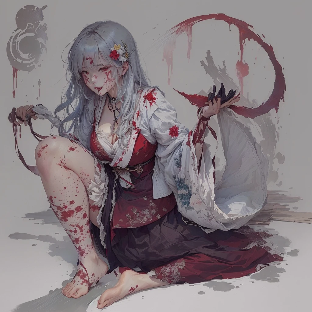 Anime-style illustration of a woman with blood on her face and legs, Bloodstained + Concept Art, gapmoe Yandere grimdark, Devil Anime Girl, Yandere intricate, gapmoe Yandere, Yandere, Anime Monster Girl, Zerochan Art, by Shimo, digital art on pixiv, Pale woman covered in blood, Devil Girl, pixiv 1. Scenery and Cityscape in the Early Meiji Era
After the Meiji Restoration, Japan underwent rapid modernization and civilization. Consequently, many changes and reforms occurred. Below is a detailed explanation of the scenery, appearance of the poor, occupations, and cityscapes in the early Meiji period (1868 to the early 1880s).
2. Appearance of the Poor
Life for the impoverished and lower classes remained harsh. In particular, in urban areas, people migrated from rural areas or unemployed artisans gathered, intensifying competition in the labor market. Many of them struggled with poverty, often residing in slums or around temples.
3. Occupations
Meiji early Japan witnessed a diversification of occupations. Traditional agriculture and handicrafts were accompanied by the rise of modern industry and commerce. Particularly in urban areas, factory workers, shop clerks, and transporters increased, giving rise to new professions. However, many in these occupations endured harsh working conditions.
4. Influence of Civilization and Enlightenment
During the Meiji era, Western cultural influences spread rapidly. Changes in clothing, dietary habits, and the proliferation of Western-style architecture advanced, especially in urban areas. Conversely, this development posed a threat to traditional culture and lifestyles, resulting in societal upheaval and adaptation challenges.
5. Social Change and Policy Influence
While promoting modernization policies, the government also addressed poverty and social issues. Legislation for labor protection and charitable activities to aid the poor were implemented. Nevertheless, living conditions for the impoverished scarcely improved.
The early Meiji period marked a rapid transformation in Japan, with complex social landscapes involving challenges faced by the