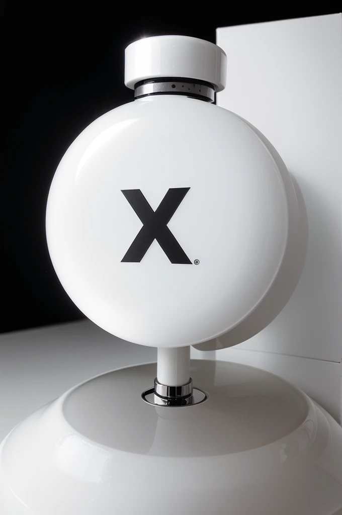 Make design perfume bottle, the caps is like X logo, the body look elegant, 30mL