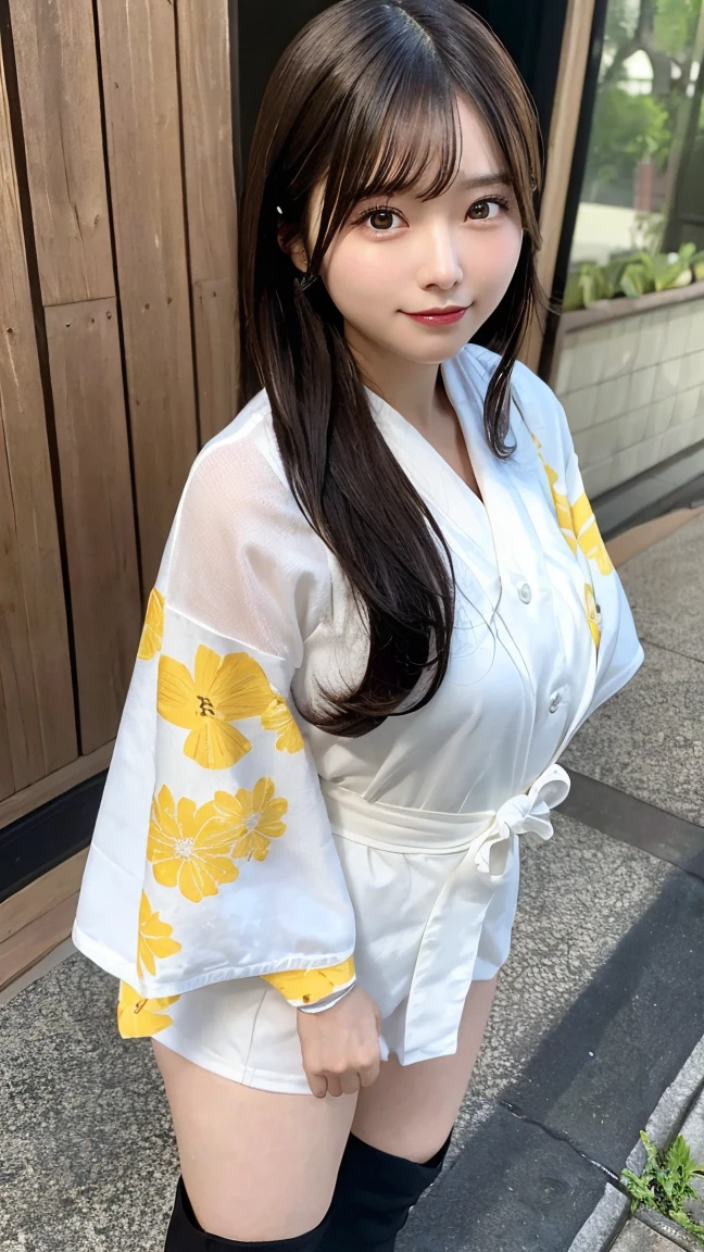 score_9, score_8_up, score_7_up, score_6_up, score_5_up, score_4_up, just describe what you want,
photorealistic,ultrarealistic,real person,rating explicit, nsfw, absurdity,
(beautiful & cute),(cute impression),photograph of Japanese woman,
Evita from Peru, 1 Japanese girl, beautiful, small face,
(brown eyes:1.2),
(black hair:1.3),short hair,
huge breasts:1.1,short stature,
BREAK
The girl arms are bound:1.3,
smile ,
floral print kimono, wet body:1.1,
(tatami room),
raw lighting,
Negative prompt: worst quality, low quality, normal quality, messy drawing, amateur drawing, lowres, bad anatomy, bad hands, source_furry, source_pony, source_cartoon, comic, source filmmaker, 3d, middle age, mother, mature female, milf, body piersing, Muscles, censor, bar censor, mosaic censorship, logo, watermark,teeth,pussy,
Steps: 30, Sampler: Restart, CFG scale: 7, Seed: 4293313289, Size: 832x1216, Model hash: ab9a986395, Model: pinkiepiePonyMix_v30BetaFp16, VAE hash: 63aeecb90f, VAE: sdxl_vae.safetensors, Clip skip: 2, ADetailer model: face_yolov8s.pt, ADetailer confidence: 0.3, ADetailer dilate erode: 4, ADetailer mask blur: 4, ADetailer denoising strength: 0.4, ADetailer inpaint only masked: True, ADetailer inpaint padding: 32, ADetailer version: 24.5.1, Version: f0.0.17v1.8.0rc-latest-277-g0af28699