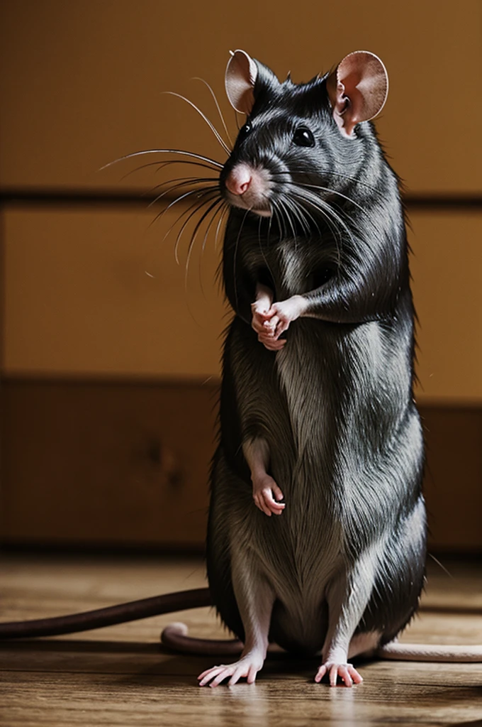 sitting rat