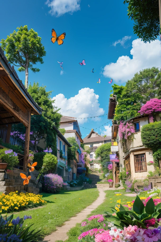 masterpiece, 最high quality, high quality, Very detailed cg unity 8k wallpaper, With vibrant colors and a bright night sky、an extremely colorful and pure fantasy environment, Star-filled sky, Bright green grass landscape, colorful trees々, Shining Fruit, Bright and shiny blue flower. The stream is a deep black color, The air is filled with sweet exotic scents. The environment looks like something out of a dream, Glowing butterflies and giant colorful birds fly around, Award-winning photography, Bokeh, Depth of written boundary, High resolution, bloom, chromatic aberration ,Realistic,Very detailed, Trending on Artstation, Trending on CGSociety, Complex, Attention to detail, dramatic, art:Mid Journey