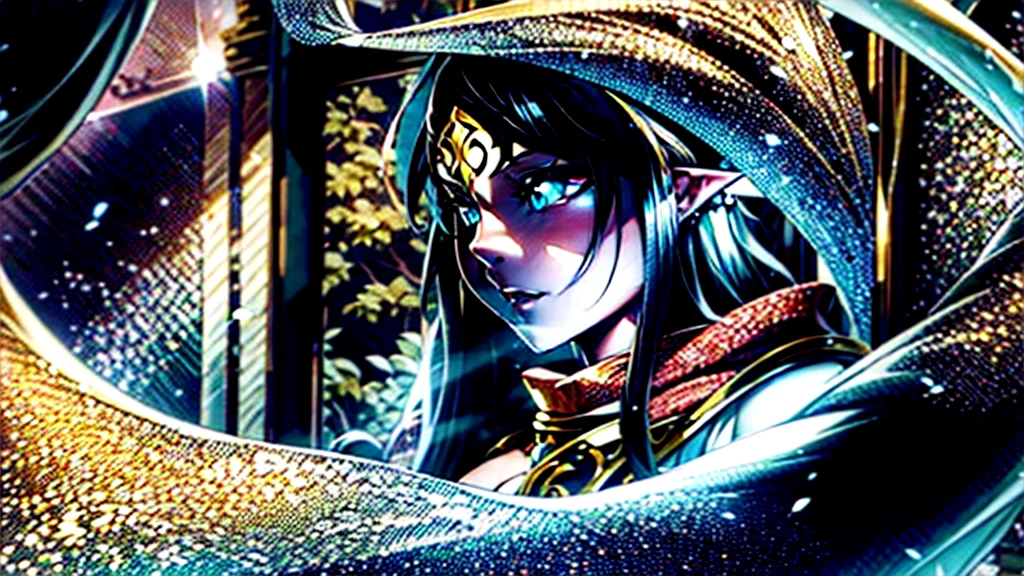 There is an elven woman sitting on a ledge by the river, silver hair, long hair, night, moonlight and orange light through glass, beautiful anime fantasy art, very beautiful anime fantasy art, anime fantasy style art, fantasy anime style, 4k fantasy anime, high quality fantasy anime, hd fantasy anime, beautiful fantasy anime portrait, detailed fantasy digital anime, epic fantasy anime style hd, medieval fantasy art, beautiful fantasy anime, beautiful art UHD 4K, 16:9