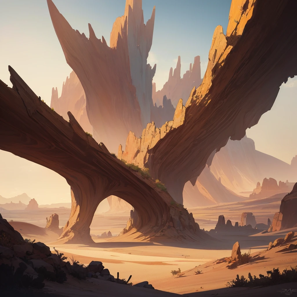 ((((No humans))))、Yellow sand in the sky，The background is a vast desert, Desert Oasis，Rich colors，デジタルLandscape painting, Detailed Landscape — Width 672, Landscape painting, Environmental Design Illustration, Landscape painting 詳細, Desert Oasis landscape, Concept Art, Highly detailed digital art in 4K, 4K Digital Painting, 4K Digital Painting, Amazing digital illustrations, Desert Background, デジタルペインティングConcept Art, Detailed digital painting, Inspired by Christophe Vaché