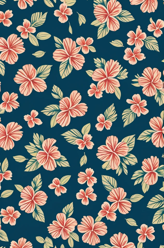 Hawaiian shirt pattern 