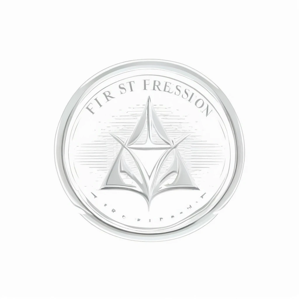 first impression logo on white background