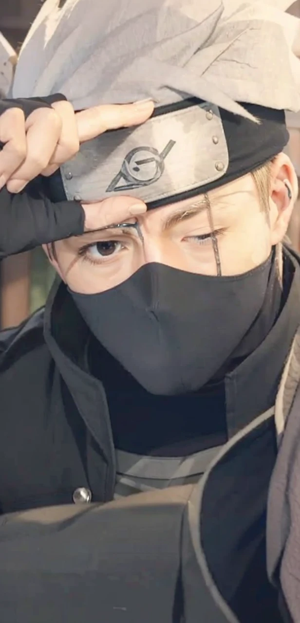Chris Evans as Kakashi Hatake, very beautiful, realistic, 30 years old