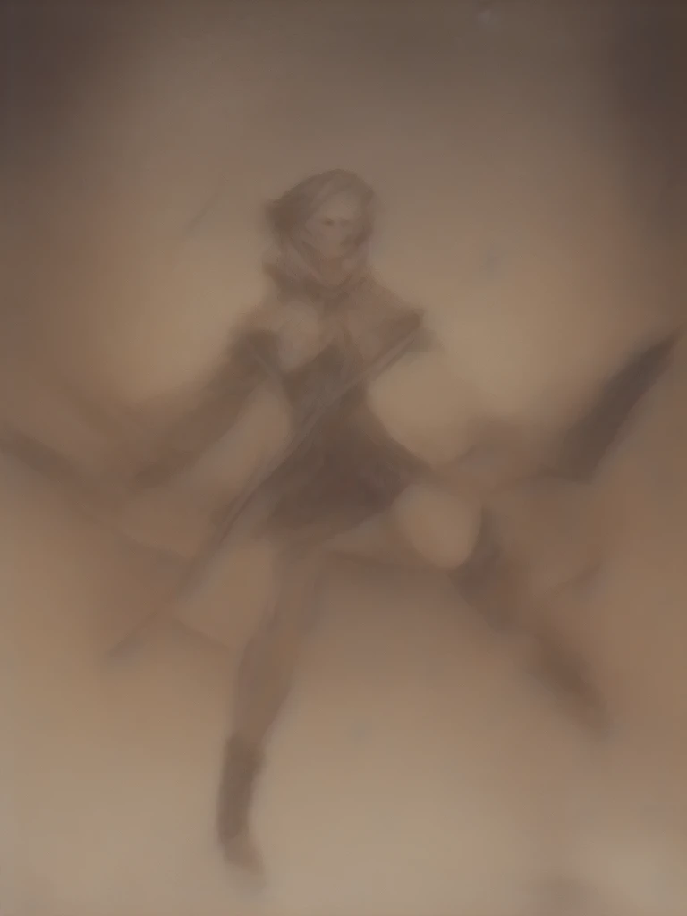 (masterpiece), best quality, expressive eyes, perfect face, with badass pose with claymore weapon, dynamic pose, white background, full body view