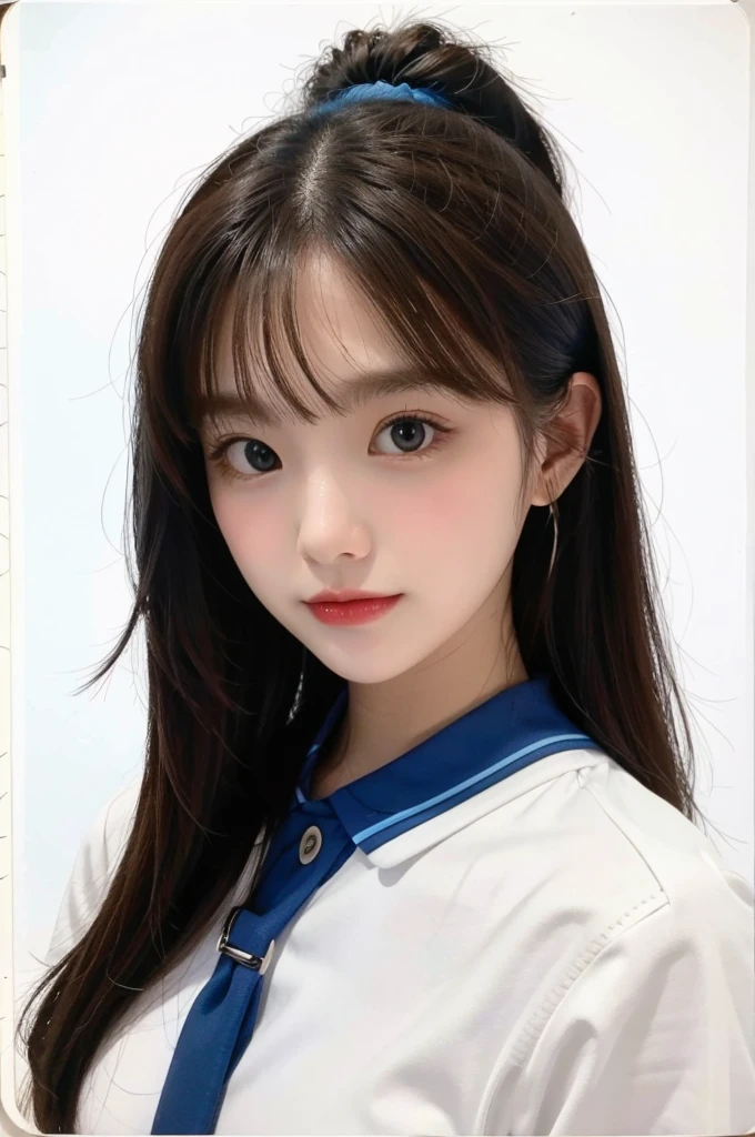 Solid color background,Blue Background,ID photo