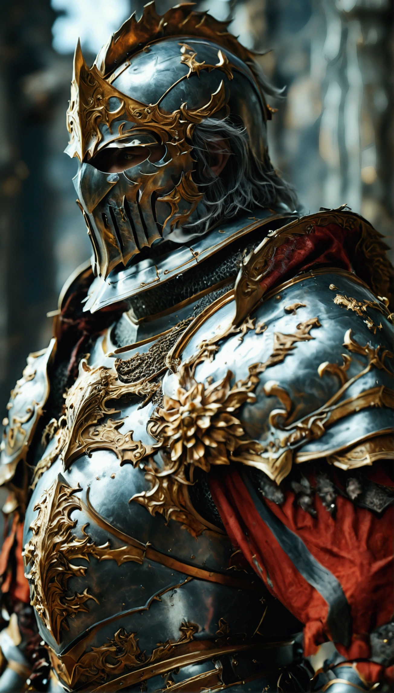 high fantasy knight, cinematic,