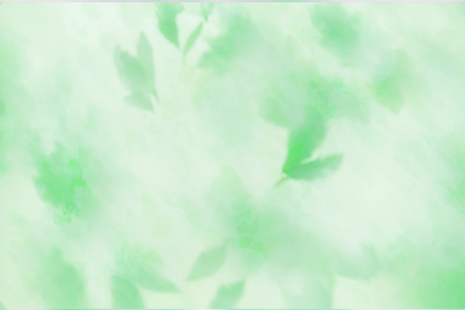 There is a blurry photo，There are leaves in the photo, The feeling of the forest，Abstract Art，pale green background, 渐变light green, Light green, colorized background, background pastel, gradient Light green, Light green光芒, soft green light, coloured background, Light faded effect, Light green雾, Soft gradient texture, Light green背光辉光, background ( smokes, light green, faded background, green background