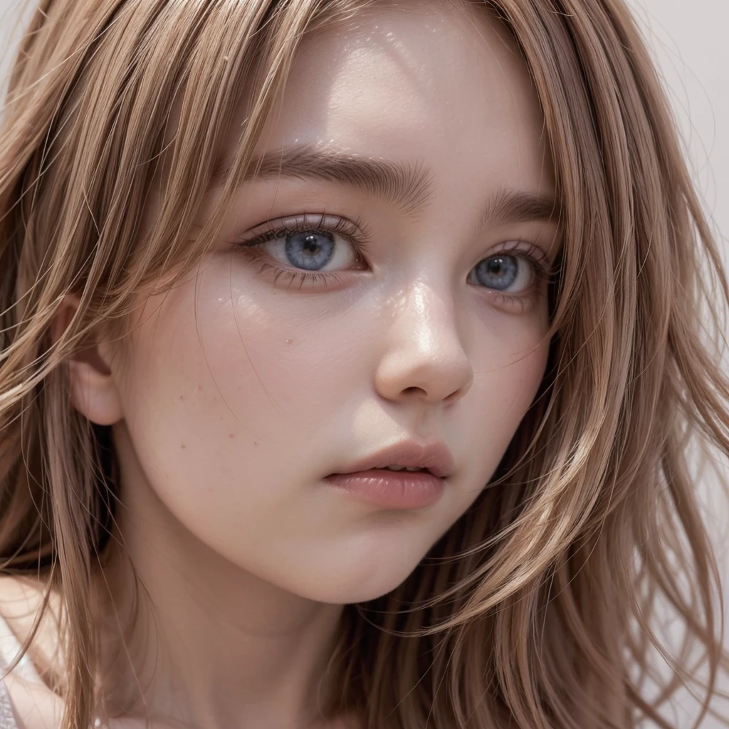 Raising a 23 year old, profile pic, serious, offwhite, lilac eyes, chestnut hair, standard, bonitas