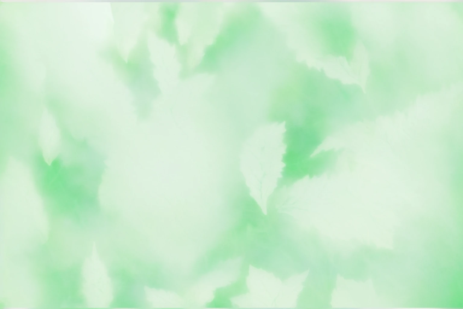 There is a blurry photo,Silhouette of leaves,forest, pale green background, 渐变light green, Light green, colorized background, background pastel, gradient Light green, Light green光芒, soft green light, coloured background, Light faded effect, Light green雾, Soft gradient texture, Light green背光辉光, background ( smokes, light green, faded background, green background